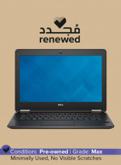 Renewed - Latitude E7270 (2016) Laptop With 12.5-Inch Display, Intel Core i5 Processor/6th Gen/8GB RAM/256GB SSD/Intel HD Graphics 520 Black