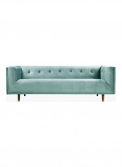 3-Seater Christina Sofa Green 82x71x214cm