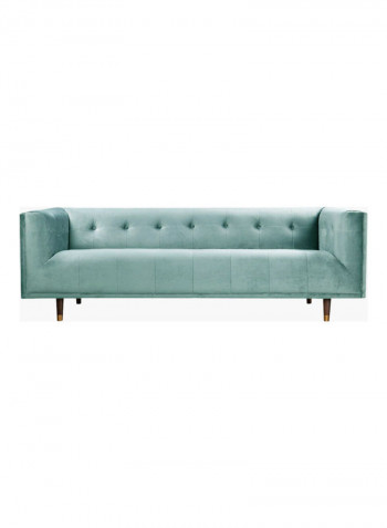3-Seater Christina Sofa Green 82x71x214cm