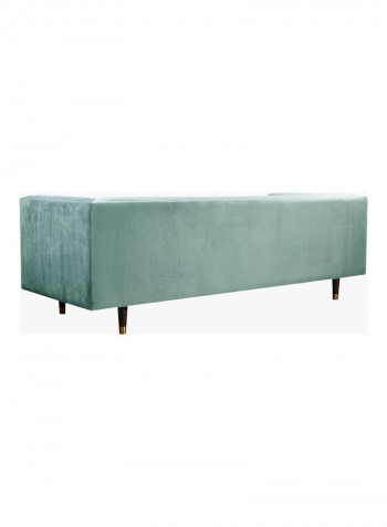 3-Seater Christina Sofa Green 82x71x214cm