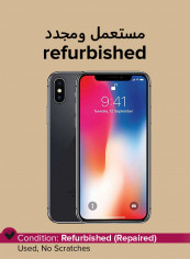Refurbished - iPhone X With FaceTime Space Grey 64GB 4G LTE