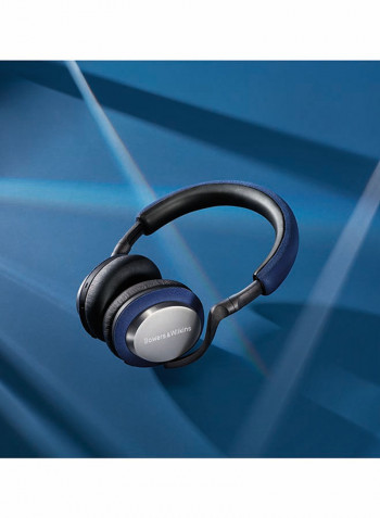 On Ear Noise Cancelling Wireless Headphones Blue