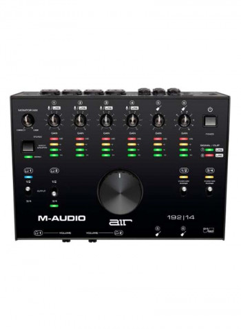 Air 192X14-8-In/4-Out 24/192 USB Audio Interface Black