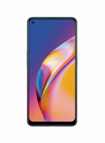 Reno 5Z Dual SIM Cosmo Blue 8GB RAM 128GB 5G With Wireless Headphones - Middle East Version