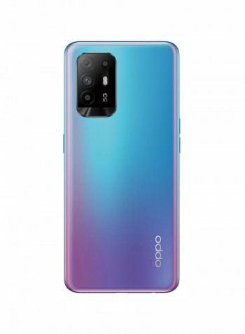 Reno 5Z Dual SIM Cosmo Blue 8GB RAM 128GB 5G With Wireless Headphones - Middle East Version