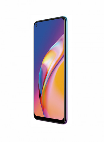Reno 5Z Dual SIM Cosmo Blue 8GB RAM 128GB 5G With Wireless Headphones - Middle East Version