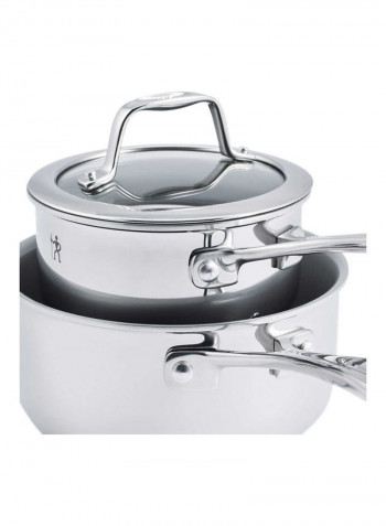 10-piece Tri-Ply Ceramic Cookware Set Stainless 10.3kg