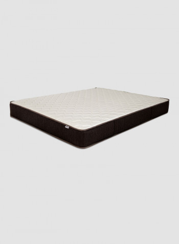 Pockets Springs Luxury Queen Size Medium Firm Mattress Beige/Brown 160 x 200cm
