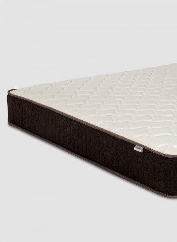 Pockets Springs Luxury Queen Size Medium Firm Mattress Beige/Brown 160 x 200cm