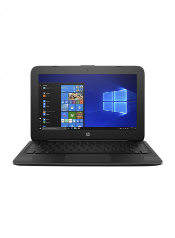 Stream 11-ah117wm With 11.6-Inch Display, Celeron N4000 Processor/4GB RAM/32GB eMMC/Intel UHD Graphics 600 Black
