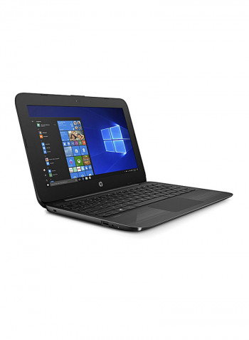 Stream 11-ah117wm With 11.6-Inch Display, Celeron N4000 Processor/4GB RAM/32GB eMMC/Intel UHD Graphics 600 Black