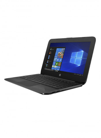 Stream 11-ah117wm With 11.6-Inch Display, Celeron N4000 Processor/4GB RAM/32GB eMMC/Intel UHD Graphics 600 Black