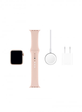 Watch Series 5-40 Mm (Gps + Cellular) 40 Gold Aluminium Case With  Sand Sport Band Gold Aluminium Case With Pink Sand Sport Band