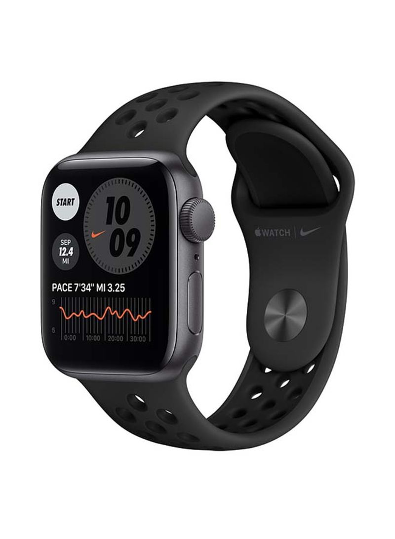 Watch Nike SE-40 mm (GPS + Cellular) Space Gray Aluminium Case with Nike Sport Band Anthracite/Black