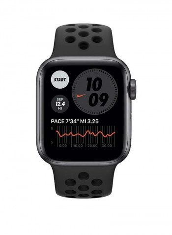 Watch Nike SE-40 mm (GPS + Cellular) Space Gray Aluminium Case with Nike Sport Band Anthracite/Black
