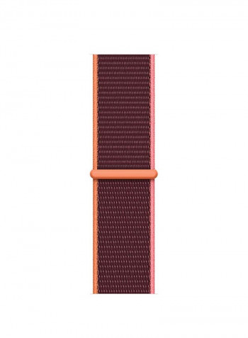 Watch SE-40 mm (GPS + Cellular) Gold Aluminium Case with Sport Loop Plum