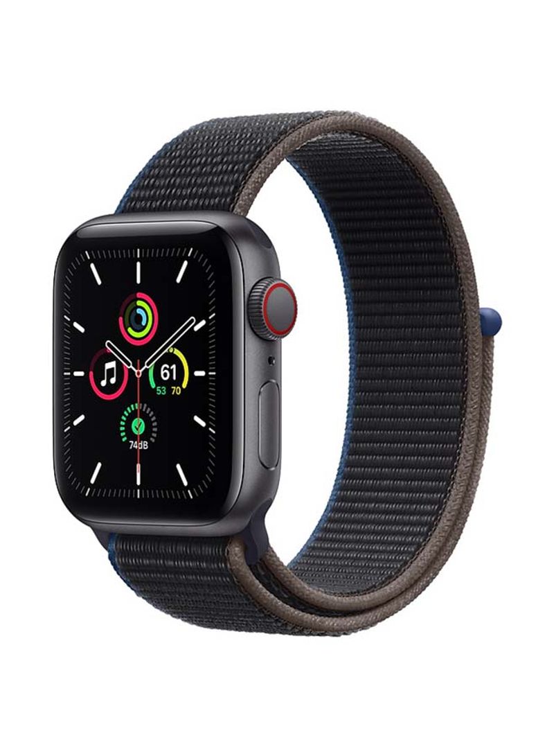 Watch SE-40 mm (GPS + Cellular) Space Gray Aluminium Case with Sport Loop Charcoal