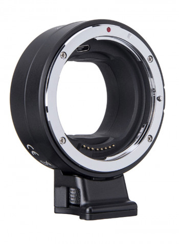 Auto Focus IS Anti-Shake Adapter Ring Black