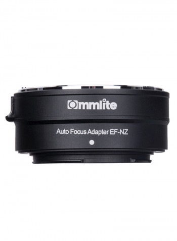 Auto Focus IS Anti-Shake Adapter Ring Black