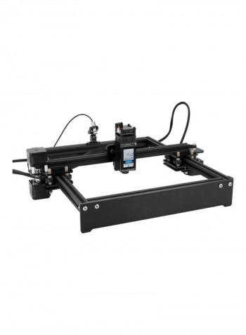 Desktop Single Arm Engraver Kit with Accessories Black