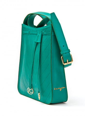 Viva Leather Hobo Bag For Women Teal