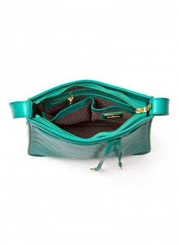 Viva Leather Hobo Bag For Women Teal