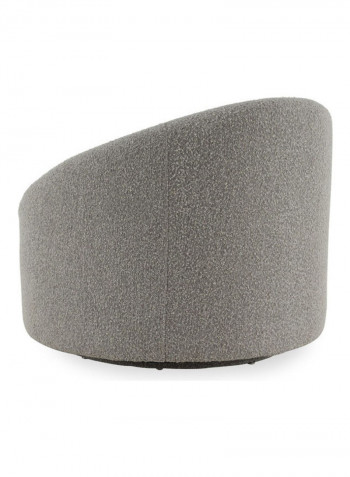 Alex Swivel Armchair Grey