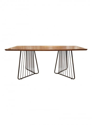 Liner Dining Table Brown 180x90x76cm