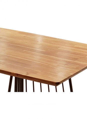 Liner Dining Table Brown 180x90x76cm