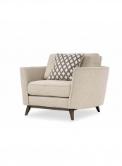 Flint Armchair Beige 127 x 92 x 90cm