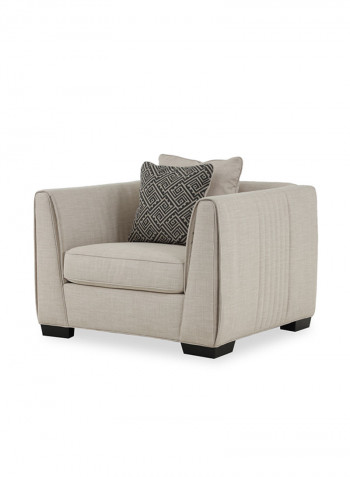 Kingsley Armchair Beige 108x99x88cm