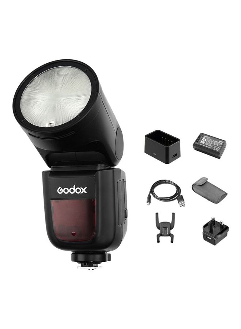 Pentax Series Camera Flash Light Speedlite 93x197x76millimeter Black