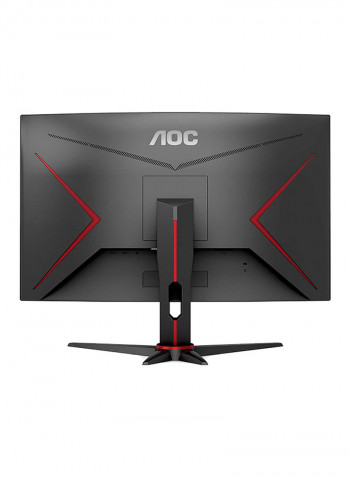 27-Inch HDR VA Curved Gaming Monitor Black/Red
