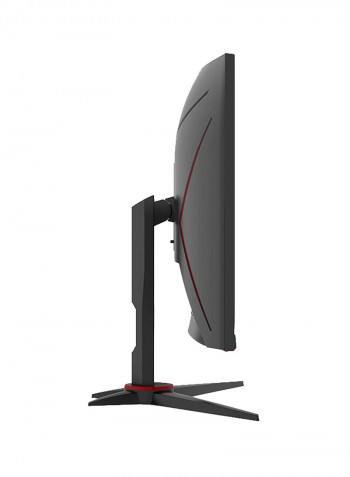 27-Inch HDR VA Curved Gaming Monitor Black/Red