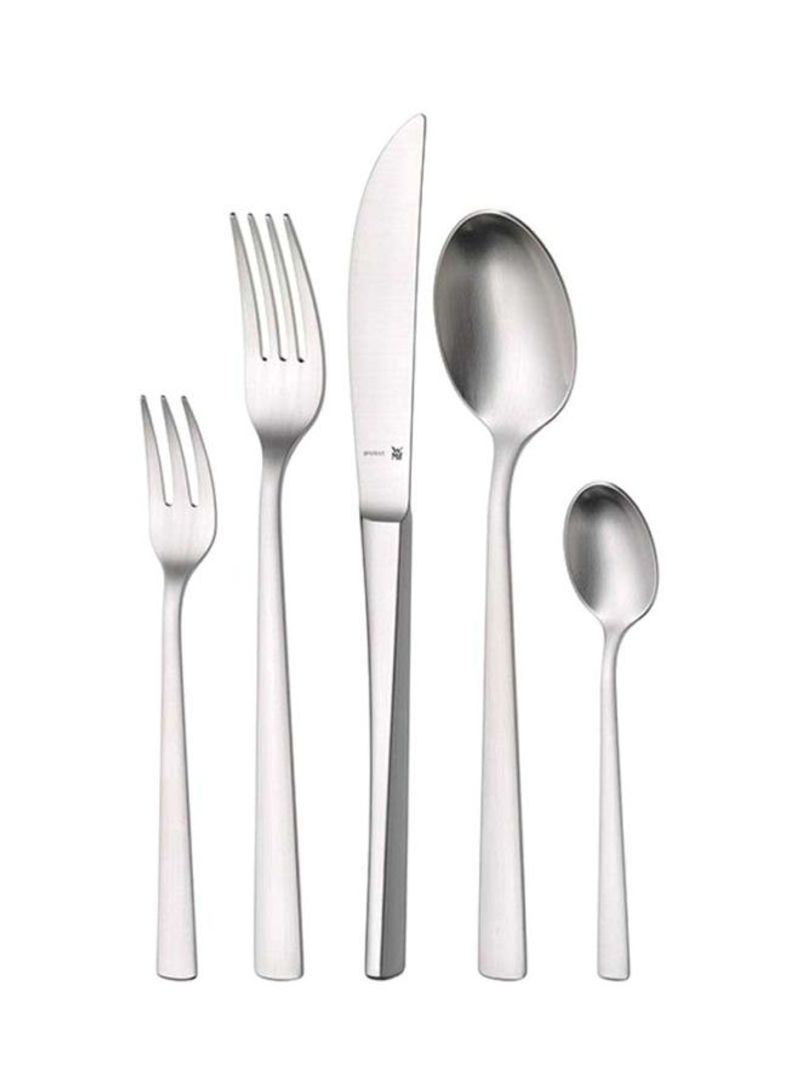 30-Piece Corvo Cromargan Protect Cutlery Set Silver