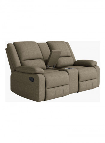 Lancer 2-Seater Recliner Sofa Beige