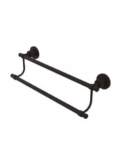 Washington Square Collection Double Towel Bar Black 18inch