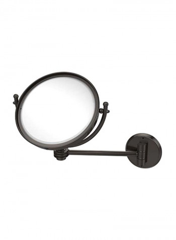 Wall Mounted Mirror Clear/Black 8inch