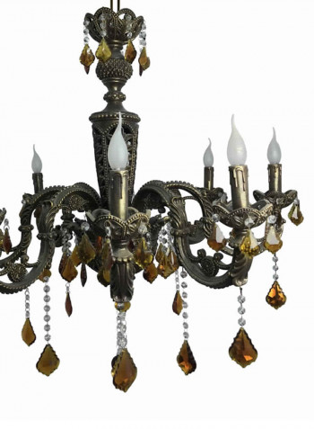 Chandelier Green/White/Gold 950x970millimeter