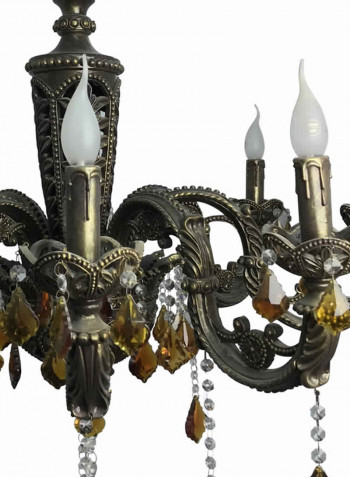 Chandelier Green/White/Gold 950x970millimeter