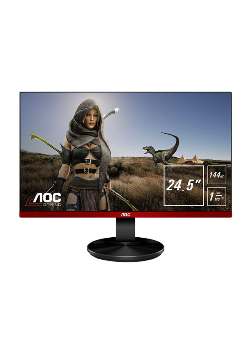 25-Inch Full HD Frameless Sleek Gaming Monitor Black/Red