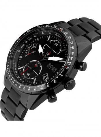Men's Pilot Edition Chrono Black Dial Watch