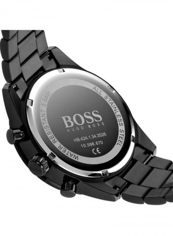 Men's Pilot Edition Chrono Black Dial Watch
