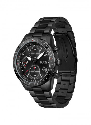 Men's Pilot Edition Chrono Black Dial Watch