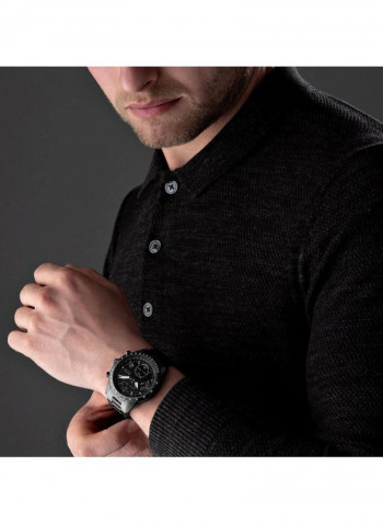 Men's Pilot Edition Chrono Black Dial Watch