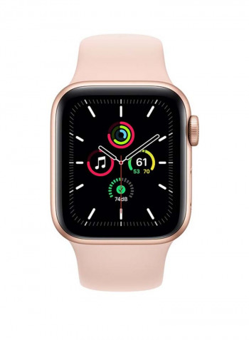 Watch SE-40 mm (GPS + Cellular) Gold Aluminium Case with Sport Band Pink