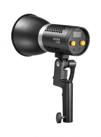ML60 Portable Studio LED Light for Portrait Photography Black