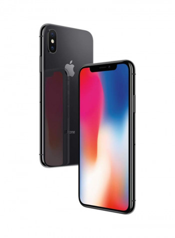 Refurbished - iPhone X With FaceTime Space Grey 256GB 4G LTE