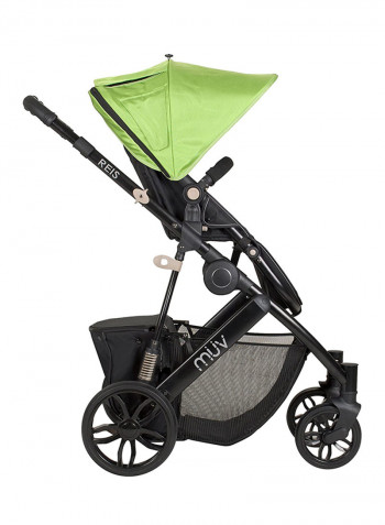 Muv Reis Stroller - Black/Green