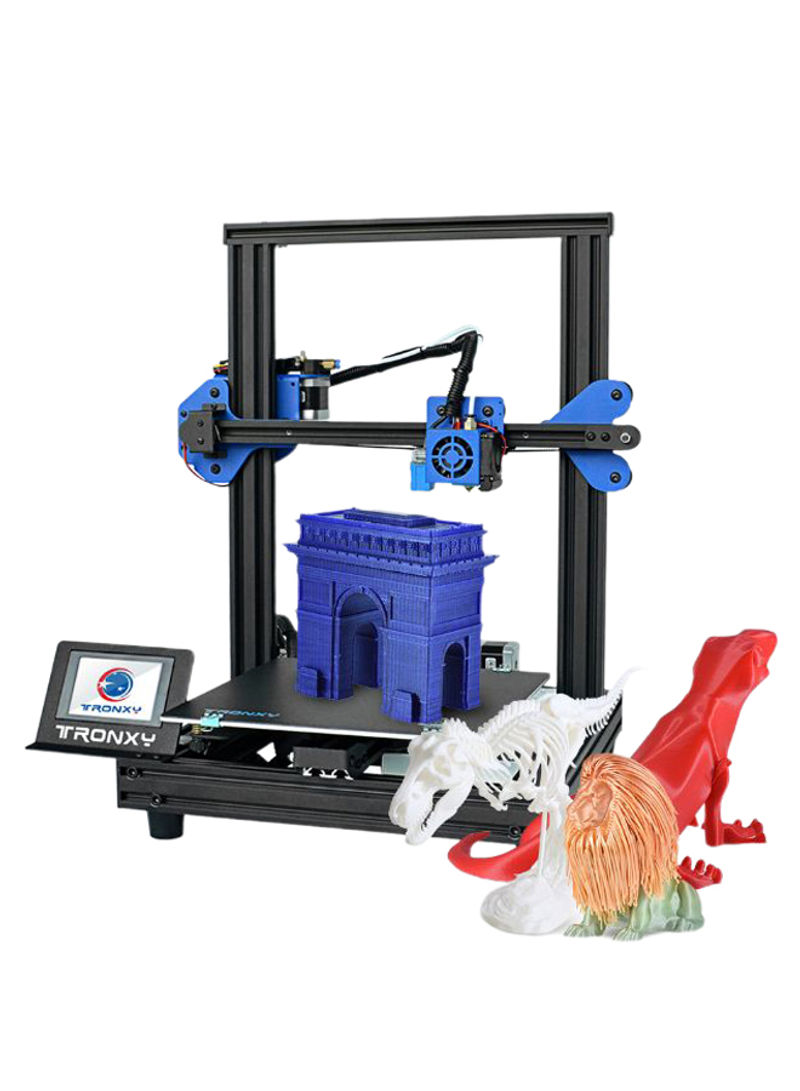 3D Printer DIY Kit Black/Blue